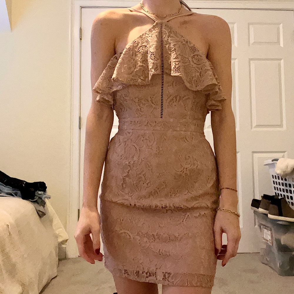 Tobi mini halter dress